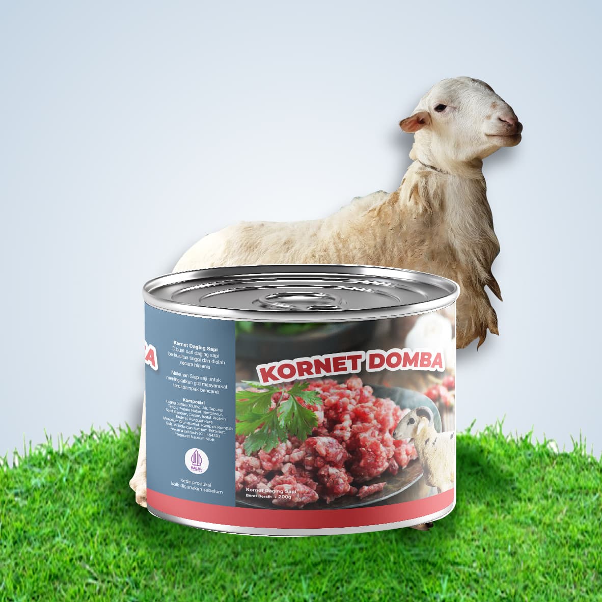 Qurban Kaleng Kornet Domba