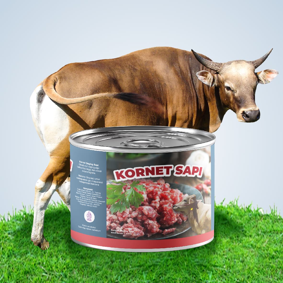 Qurban Kaleng Kornet Sapi